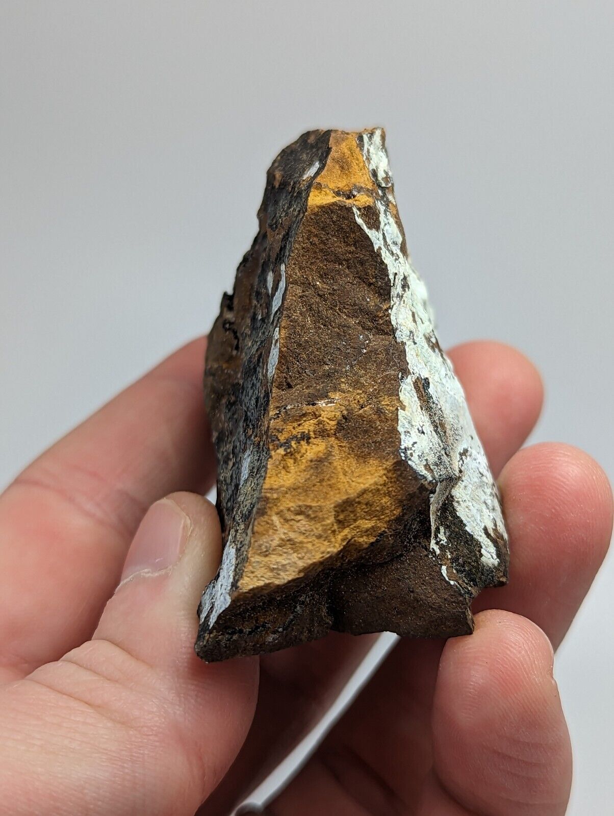 Planerite on Novaculite - Very RARE - old stock 1970s- York Mine Polk Arkansas - Collectibles:Rocks Fossils &
