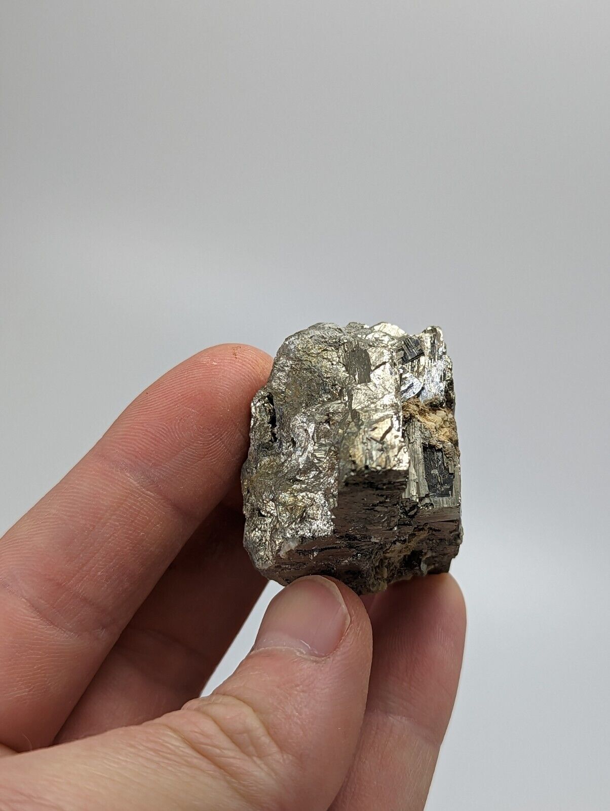 Pyrite with Molybdenum Magnet Cove Arkansas Super Rare 1980s Old Stock - Collectibles:Rocks Fossils & Minerals:Crystals