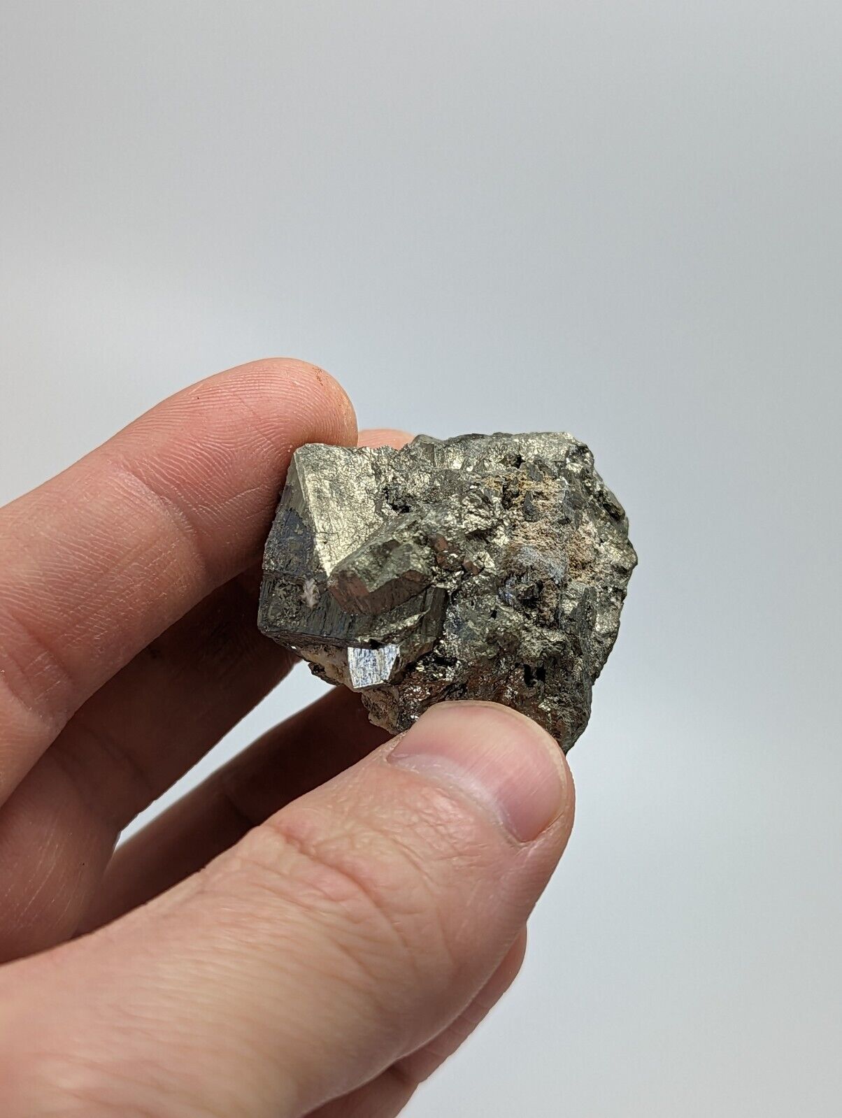 Pyrite with Molybdenum Magnet Cove Arkansas Super Rare 1980s Old Stock - Collectibles:Rocks Fossils & Minerals:Crystals