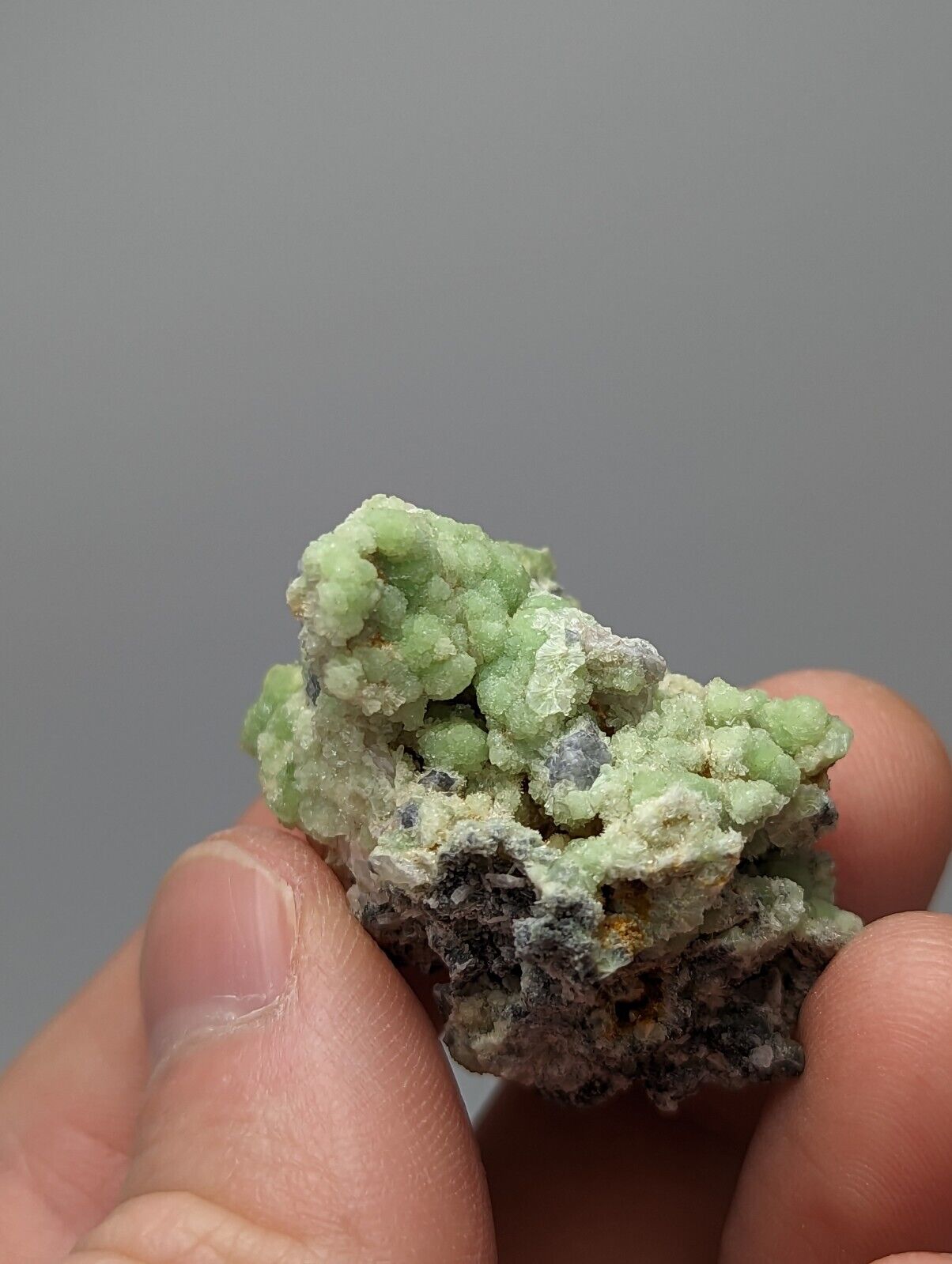 Rare Bright Green Wavellite - Fantastic Specimen - Mauldin Mountain Arkansas - Collectibles:Rocks Fossils &