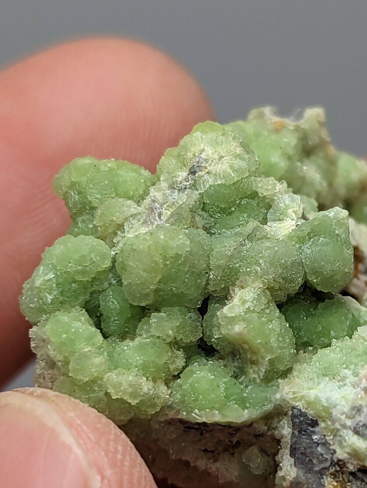 Rare Bright Green Wavellite - Fantastic Specimen - Mauldin Mountain Arkansas - Collectibles:Rocks Fossils &