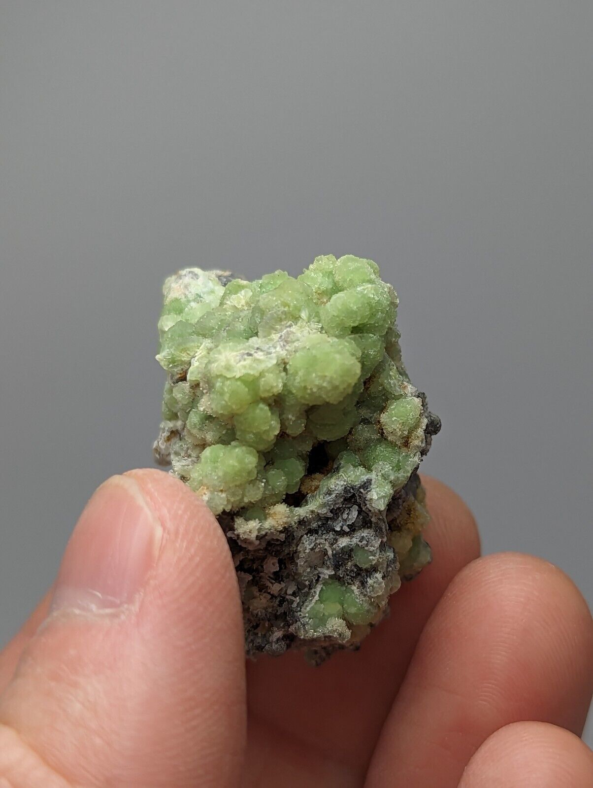Rare Bright Green Wavellite - Fantastic Specimen - Mauldin Mountain Arkansas - Collectibles:Rocks Fossils &