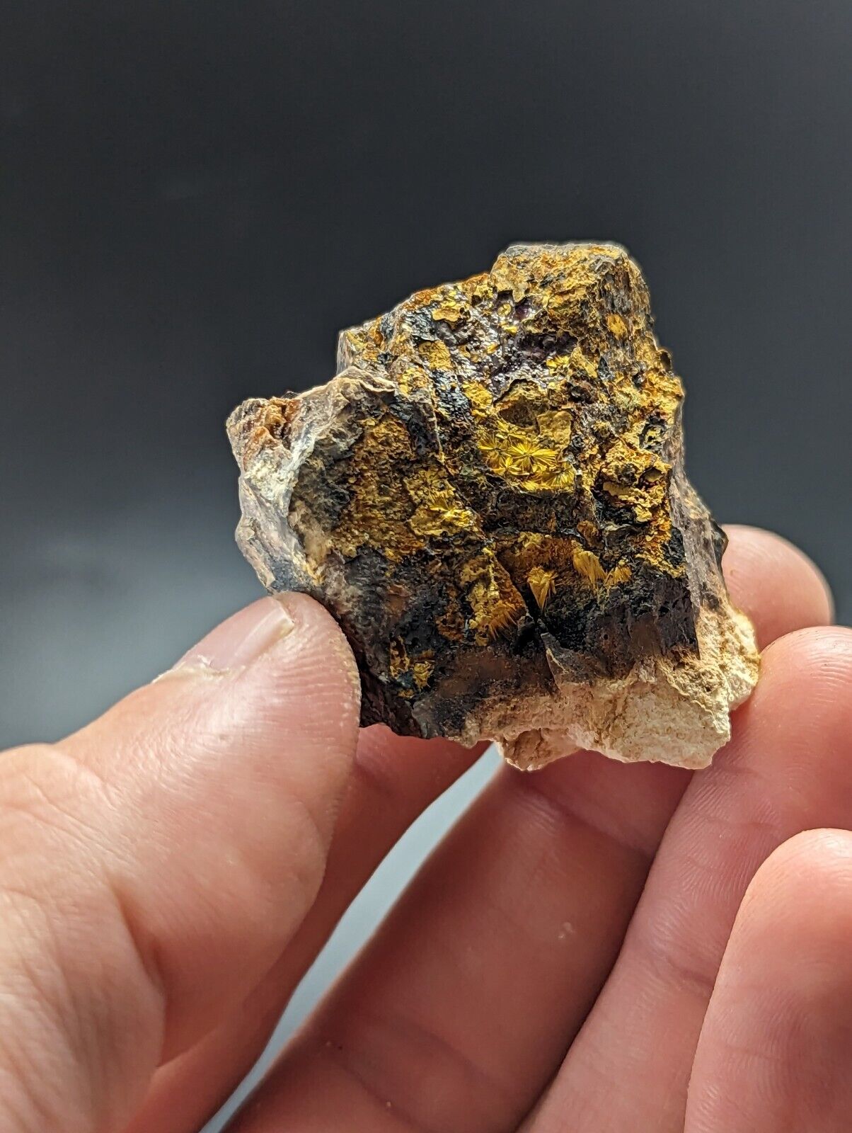 Rare Cacoxenite - Coon Creek / York Mine Polk Co Arkansas Old Stock - Collectibles:Rocks Fossils & Minerals:Crystals