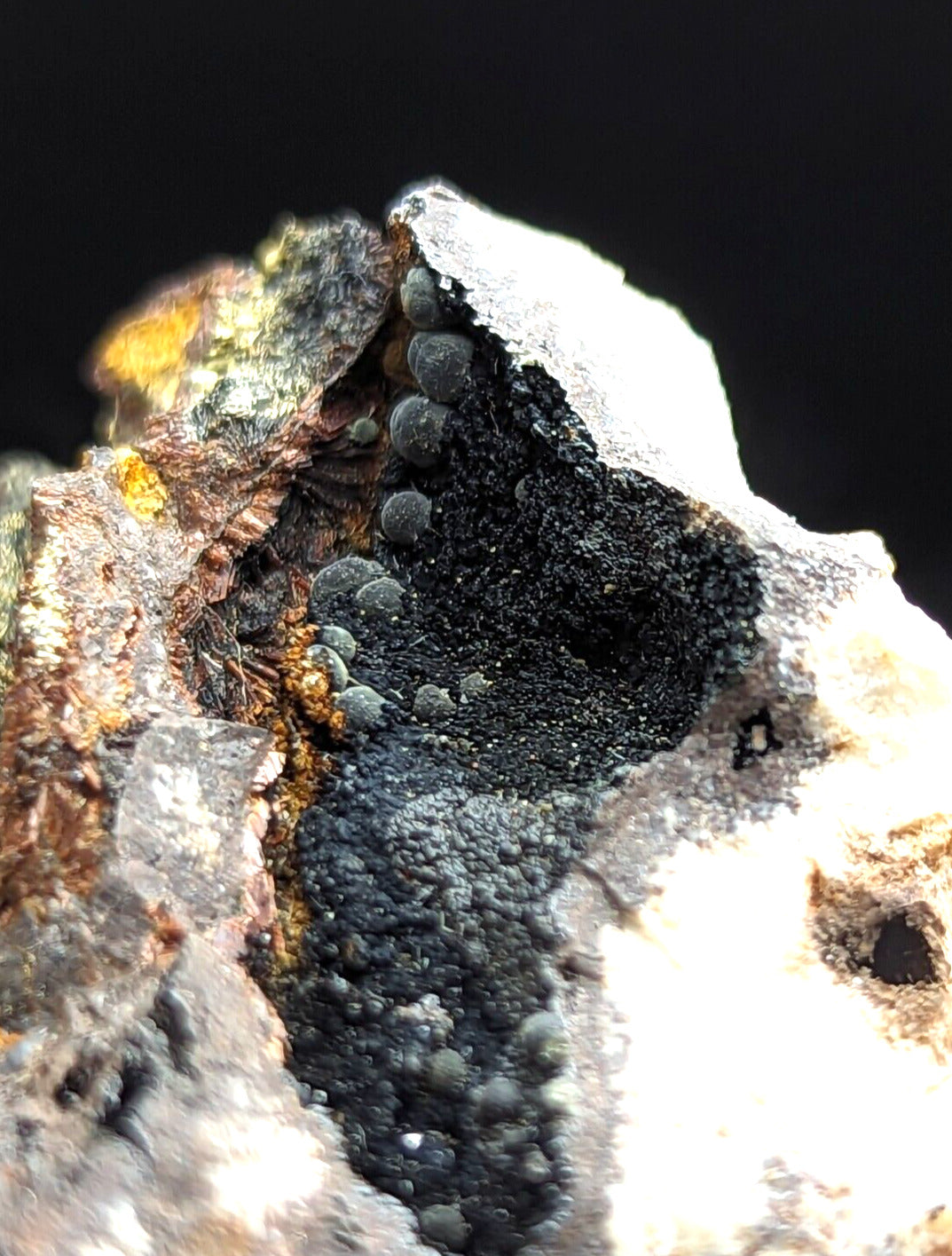 Rare Iron Phosphates Combo (Elenorite Cacoxenite etc) Polk County Arkansas - Collectibles:Rocks Fossils &