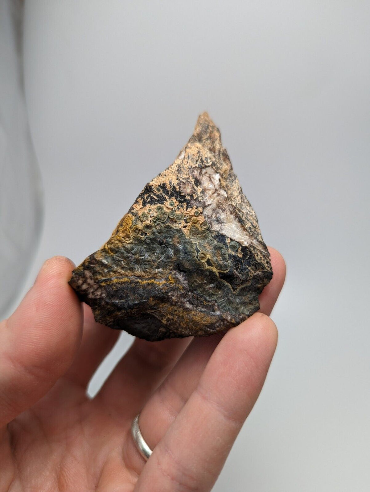 Rare Kidwellite + Cacoxenite Etc -York Mine Polk Co Arkansas - Collectibles:Rocks Fossils & Minerals:Crystals Mineral