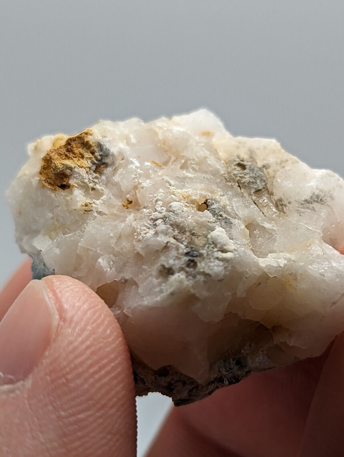 Rare Wavellite in Quartz- Fantastic Old Stock- Mauldin Mountain Arkansas - Collectibles:Rocks Fossils &