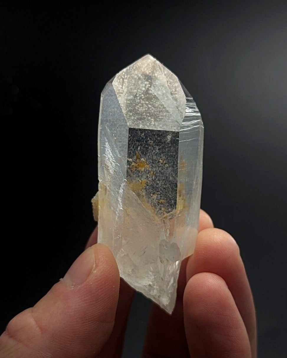 Record Keeper Quartz Crystal Point Old Stock Garland County Arkansas ooak - Collectibles:Rocks Fossils &