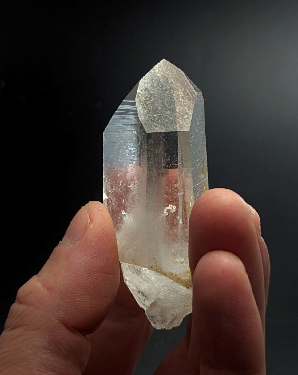 Record Keeper Quartz Crystal Point Old Stock Garland County Arkansas ooak - Collectibles:Rocks Fossils &