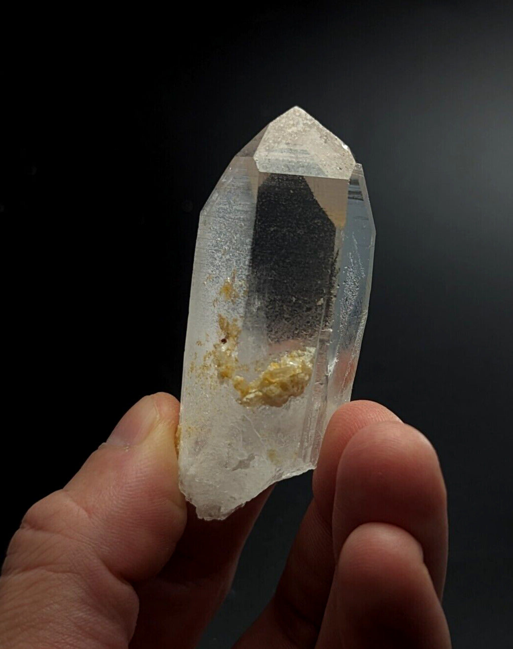 Record Keeper Quartz Crystal Point Old Stock Garland County Arkansas ooak - Collectibles:Rocks Fossils &
