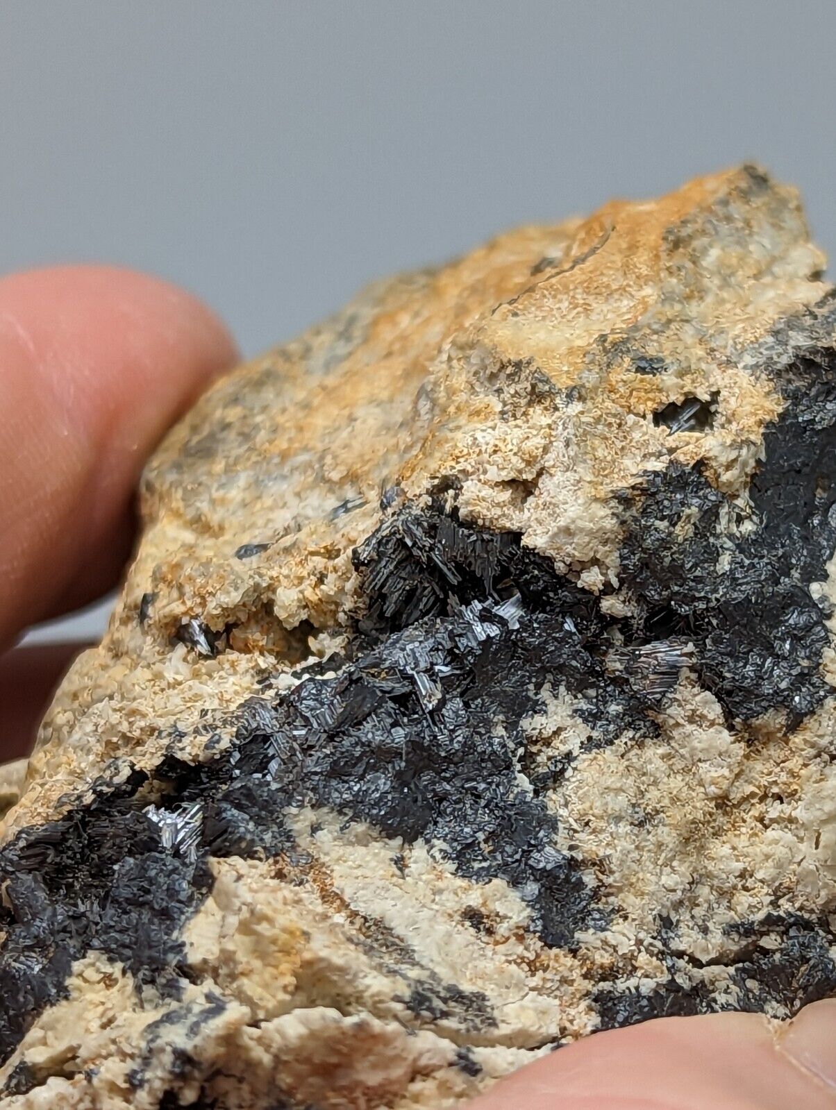 Rutile in Matrix Magnet Cove Arkansas Large Cluster Super Rare Old Stock - Collectibles:Rocks Fossils &