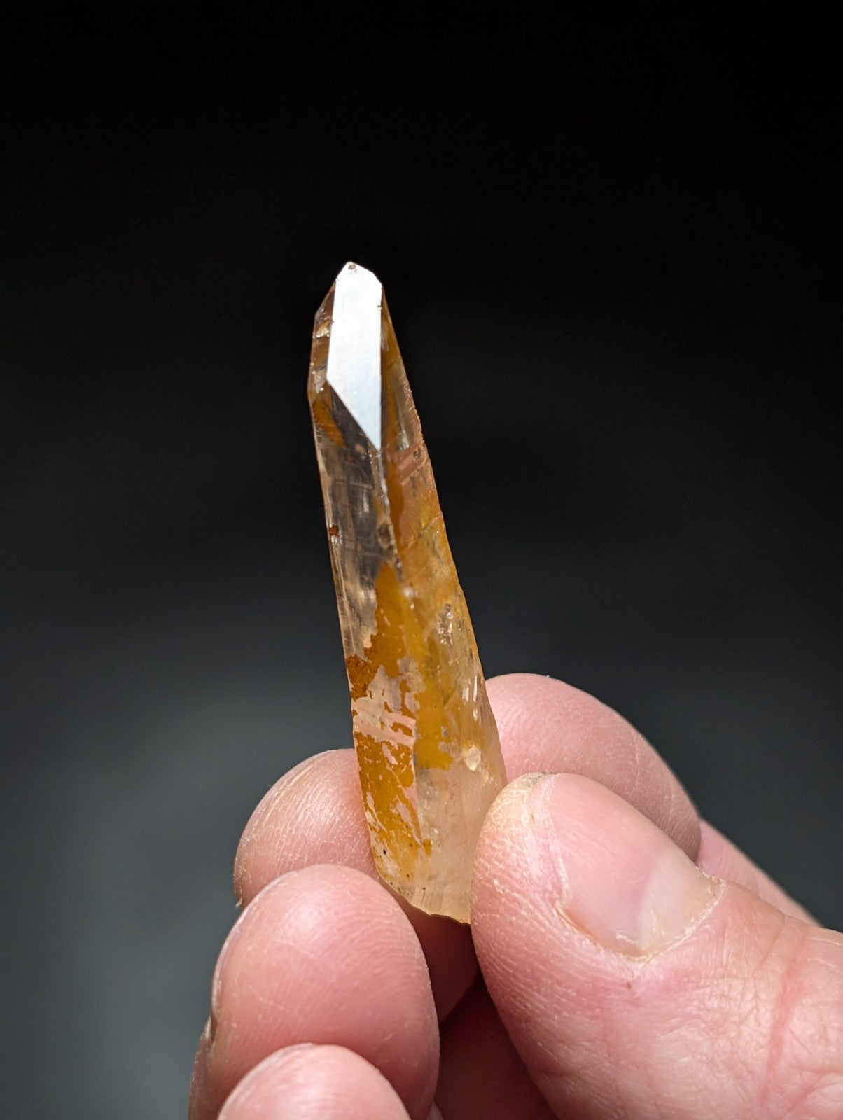 Set of 3 A + Quartz Crystals water clear Garland County Arkansas USA OOAK - Collectibles:Rocks Fossils &