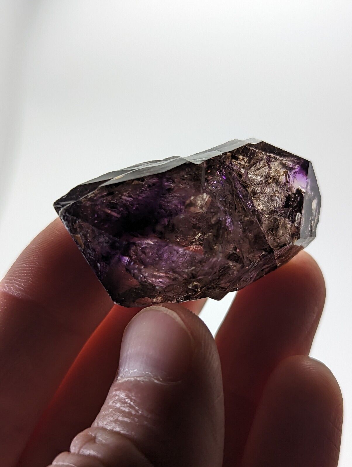 Shangaan Smoky Amethyst Quartz Chimbuku Mine Zimbabwe - Collectibles:Rocks Fossils & Minerals:Crystals Mineral