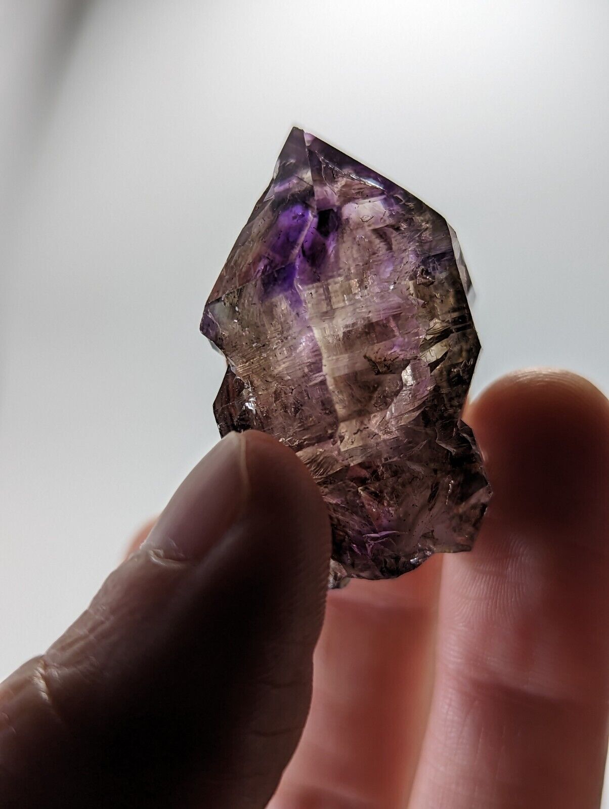 Shangaan Smoky Amethyst Quartz Chimbuku Mine Zimbabwe - Collectibles:Rocks Fossils & Minerals:Crystals Mineral