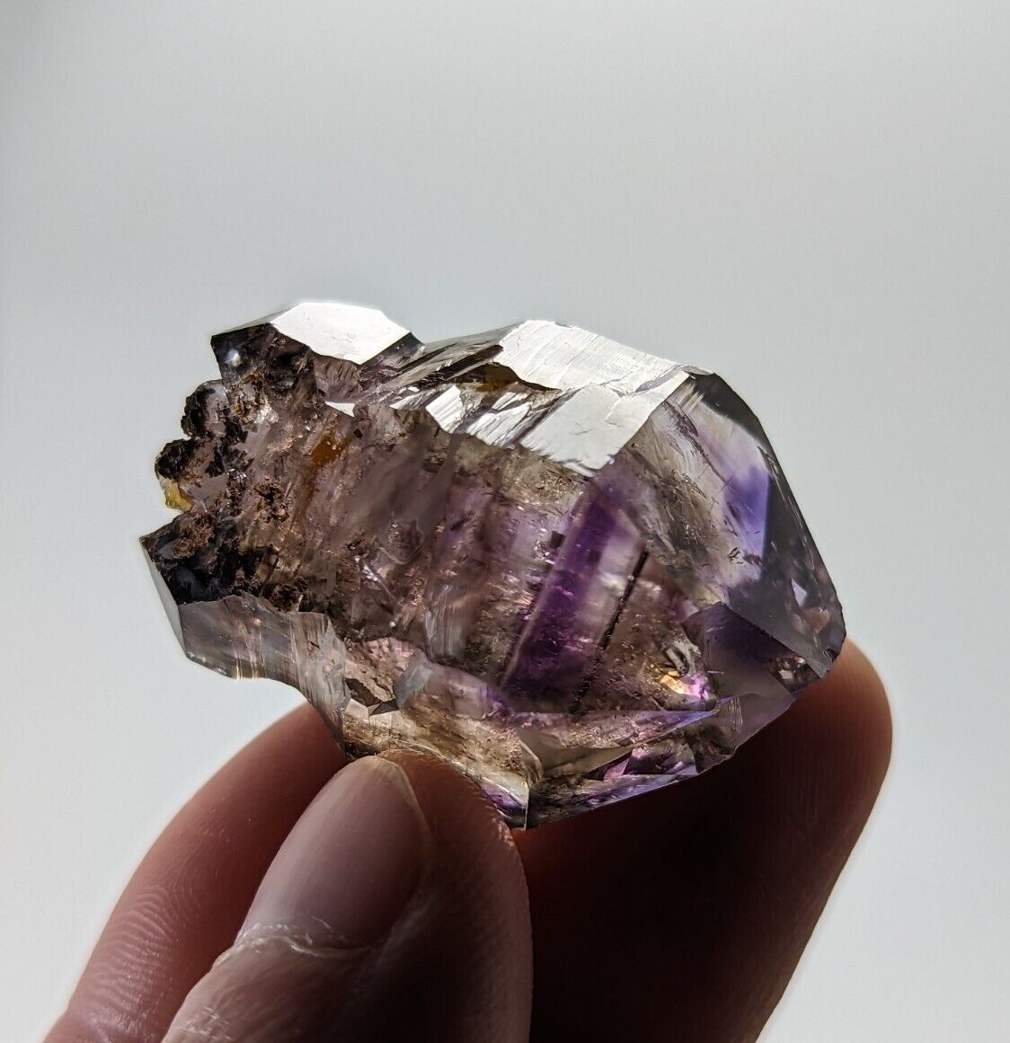 Shangaan Smoky Amethyst Quartz Chimbuku Mine Zimbabwe - Collectibles:Rocks Fossils & Minerals:Crystals Mineral