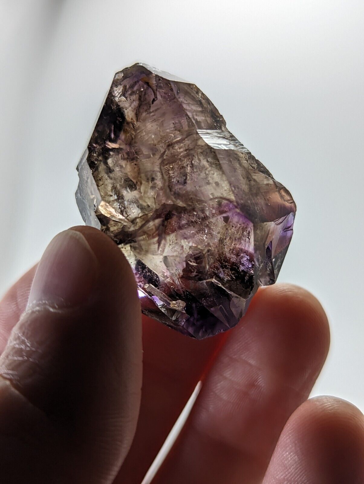 Shangaan Smoky Amethyst Quartz Chimbuku Mine Zimbabwe - Collectibles:Rocks Fossils & Minerals:Crystals Mineral