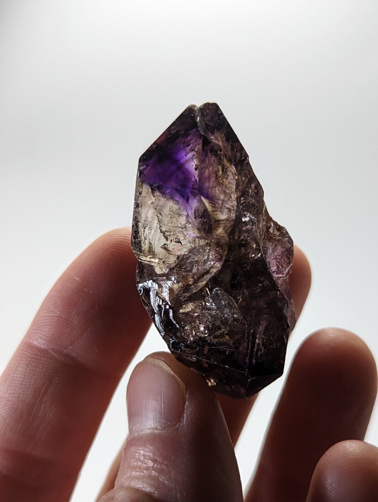 Shangaan Smoky Amethyst Quartz Chimbuku Mine Zimbabwe - Collectibles:Rocks Fossils & Minerals:Crystals Mineral