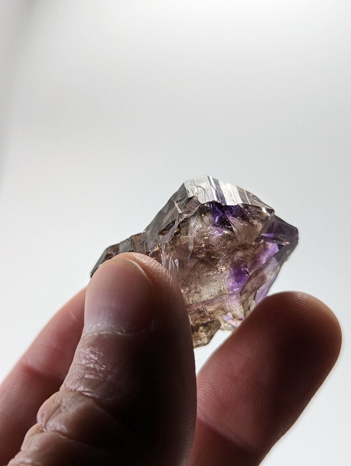 Shangaan Smoky Amethyst Quartz Chimbuku Mine Zimbabwe - Collectibles:Rocks Fossils & Minerals:Crystals Mineral
