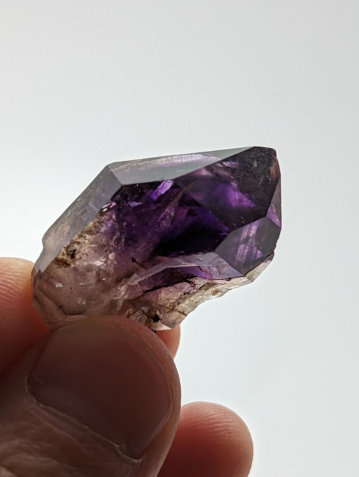 Shangaan Smoky Amethyst Quartz Crystal from Chimbuku Mine Zimbabwe Fantastic - Collectibles:Rocks Fossils &