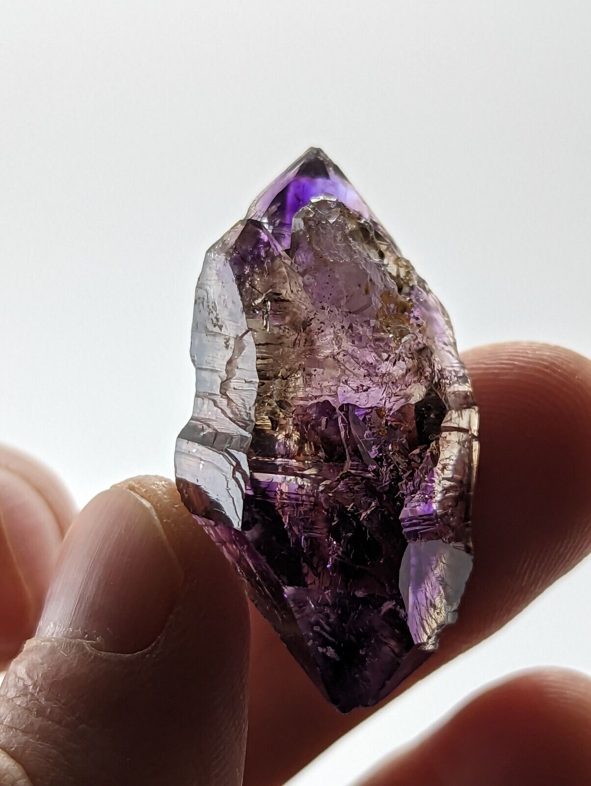 Shangaan Smoky Amethyst Quartz Crystal Chimbuku Mine Zimbabwe Fantastic DT - Collectibles:Rocks Fossils &