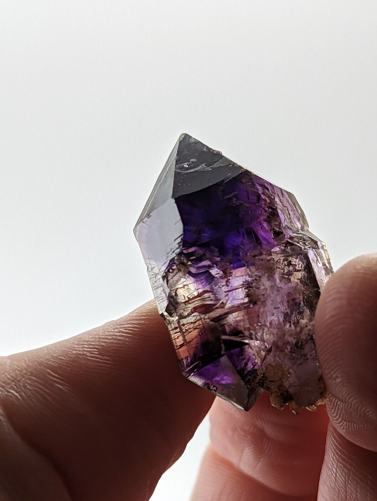 Shangaan Smoky Amethyst Quartz Crystal from Chimbuku Mine Zimbabwe DT - Collectibles:Rocks Fossils & Minerals:Crystals