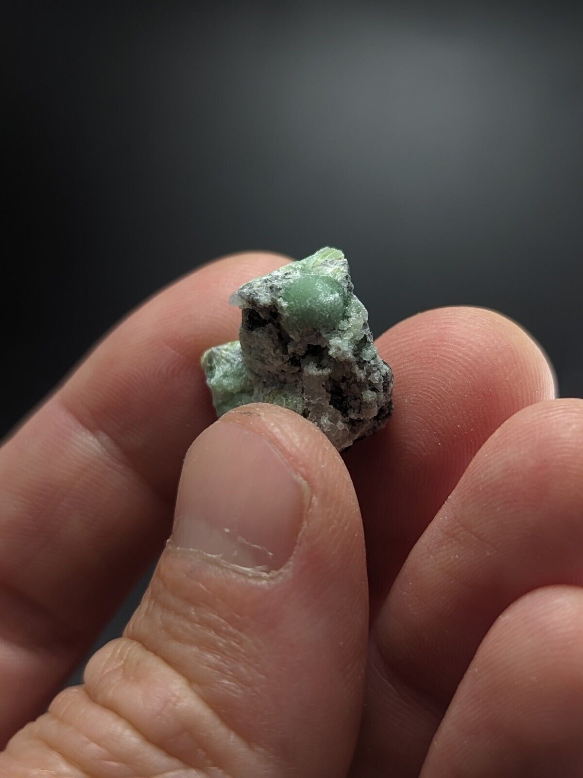 Small Fine Wavellite - Fantastic Old Stock - Mauldin Mountain Arkansas ooak - Collectibles:Rocks Fossils &