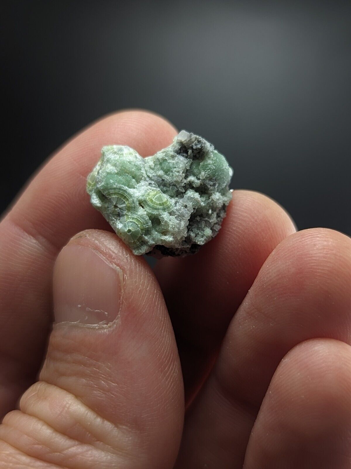Small Fine Wavellite - Fantastic Old Stock - Mauldin Mountain Arkansas ooak - Collectibles:Rocks Fossils &