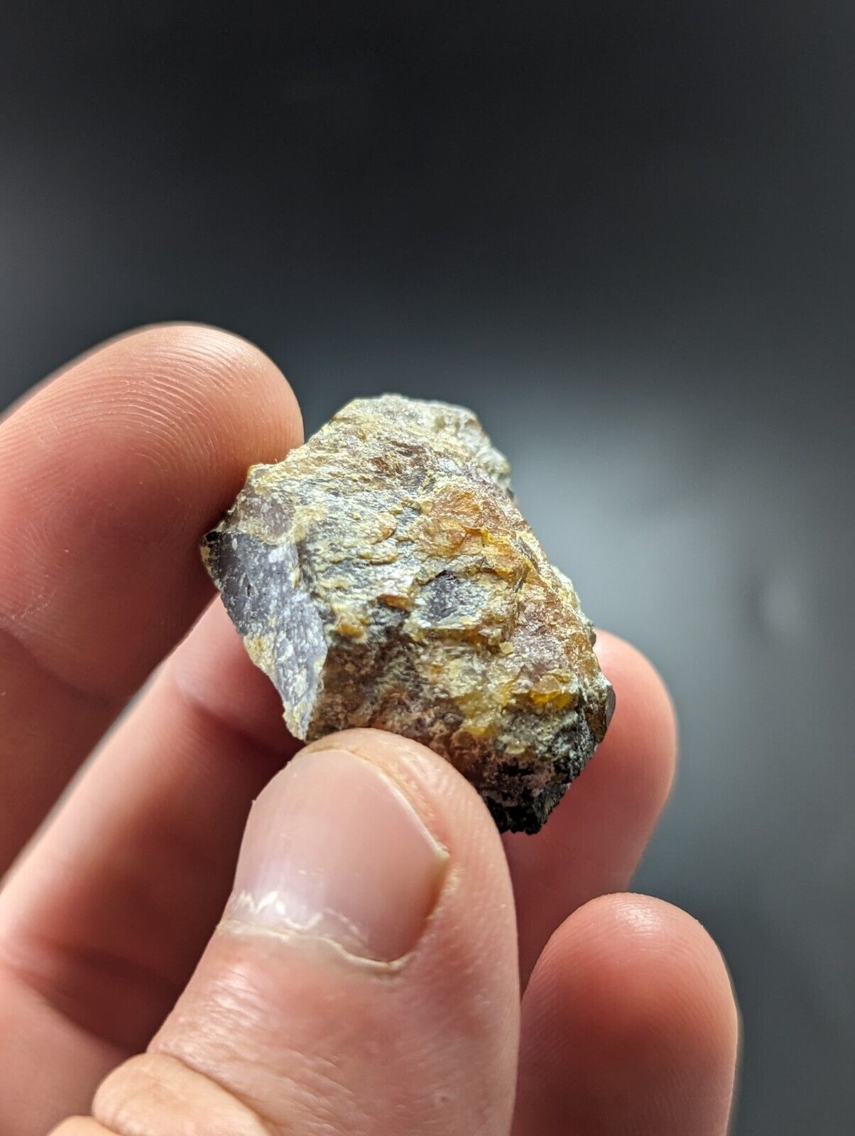 Sphalerite w/ Chalcopyrite Lucky Dog Mine Searcy County Arkansas Old Stock - Collectibles:Rocks Fossils &