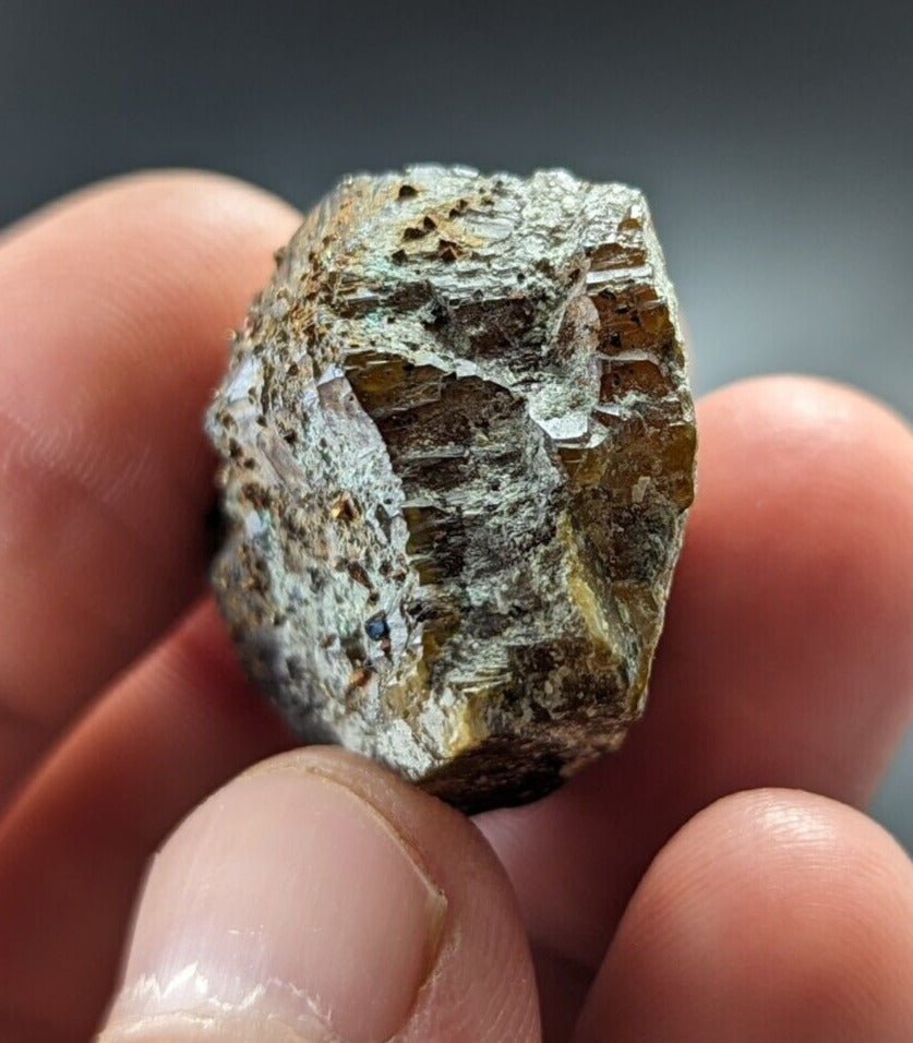 Sphalerite w/ Chalcopyrite Lucky Dog Mine Searcy County Arkansas Old Stock - Collectibles:Rocks Fossils &
