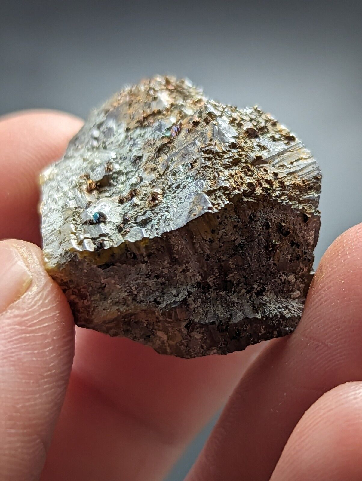 Sphalerite w/ Chalcopyrite Lucky Dog Mine Searcy County Arkansas Old Stock - Collectibles:Rocks Fossils &