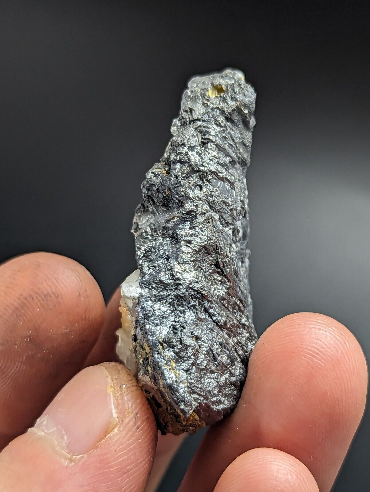 Stibnite Antimony Bluff Mine Sevier County Arkansas Very Rare and Unique - Collectibles:Rocks Fossils &