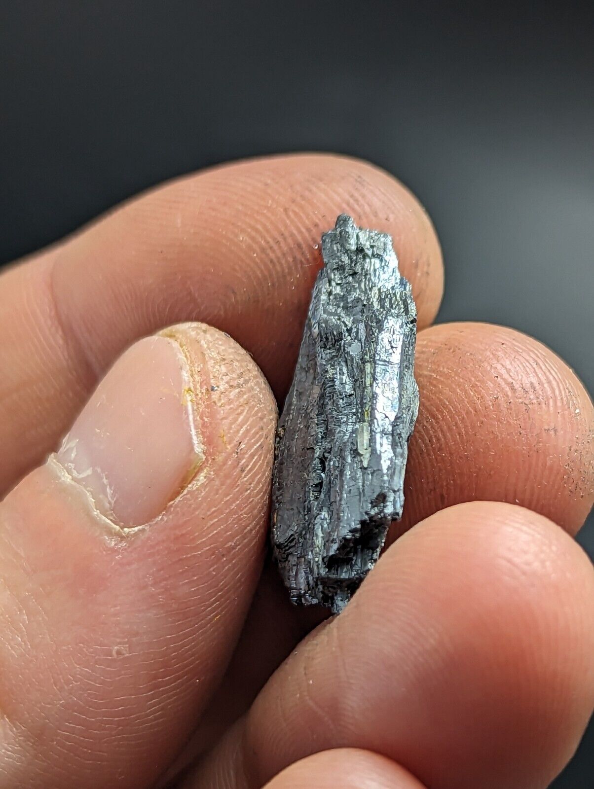 Stibnite Antimony Bluff Mine Sevier County Arkansas Very Rare and Unique - Collectibles:Rocks Fossils &