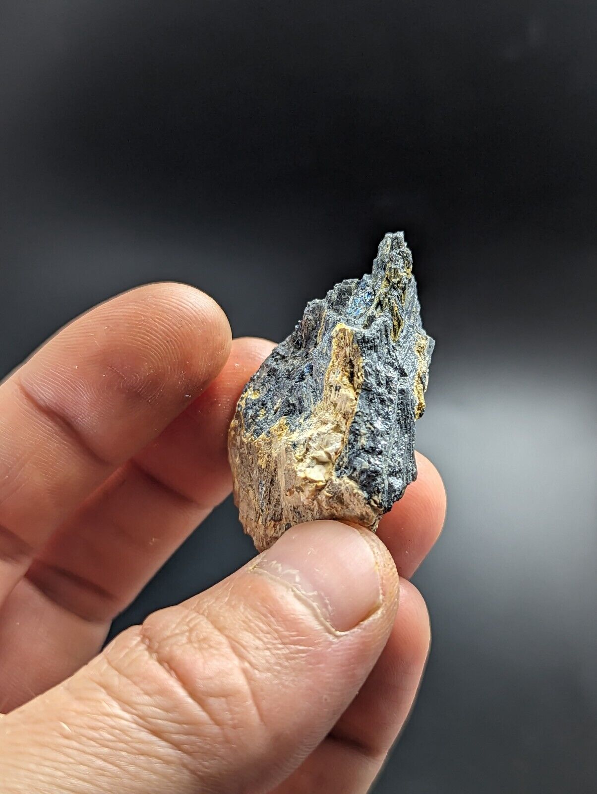 Stibnite Antimony Bluff Mine Sevier County Arkansas Very Rare and Unique - Collectibles:Rocks Fossils &