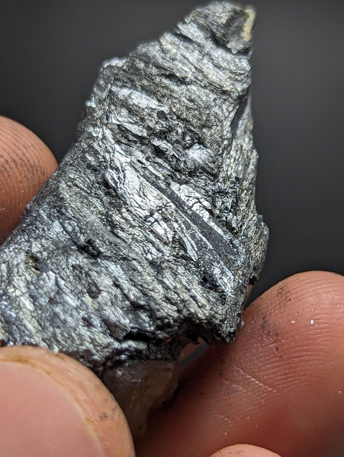 Stibnite Antimony Bluff Mine Sevier County Arkansas Very Rare and Unique - Collectibles:Rocks Fossils &