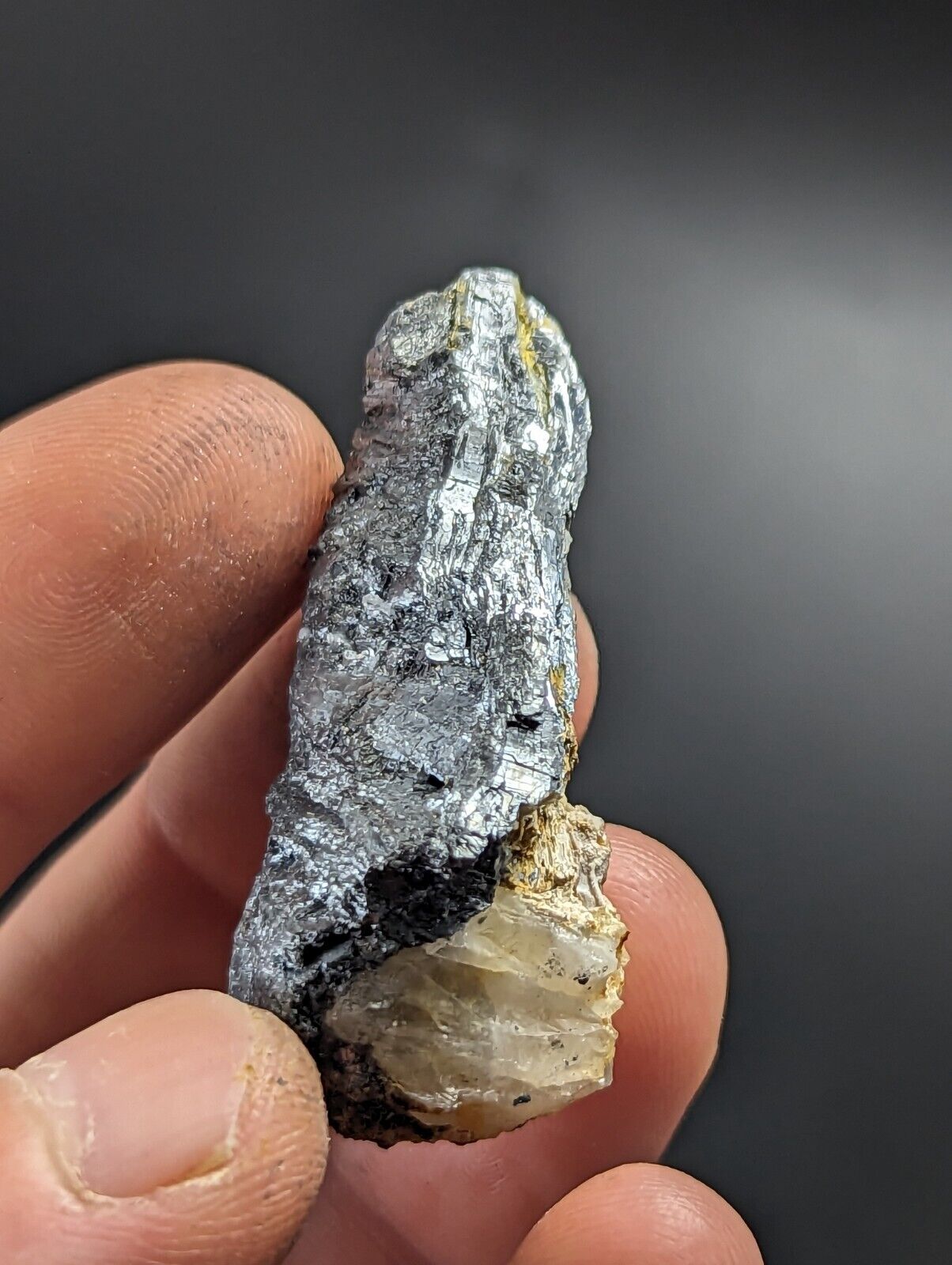Stibnite Antimony Bluff Mine Sevier County Arkansas Very Rare and Unique - Collectibles:Rocks Fossils &
