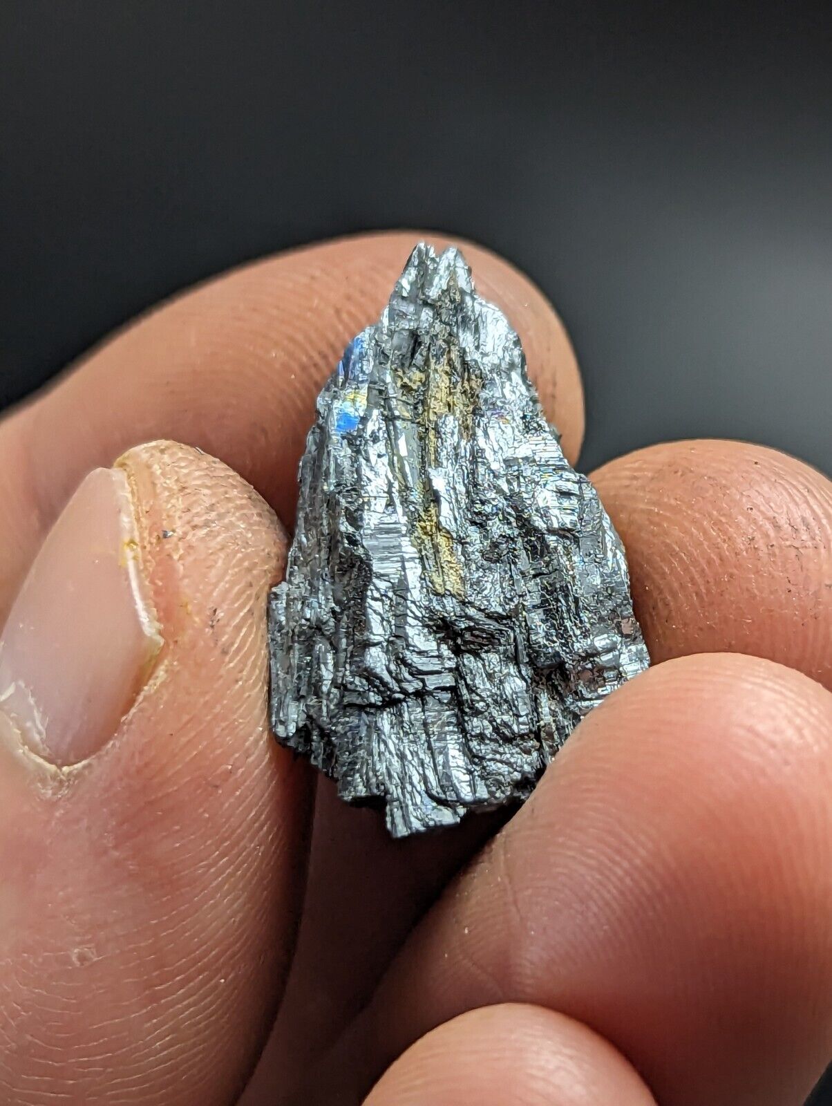 Stibnite Antimony Bluff Mine Sevier County Arkansas Very Rare and Unique - Collectibles:Rocks Fossils &