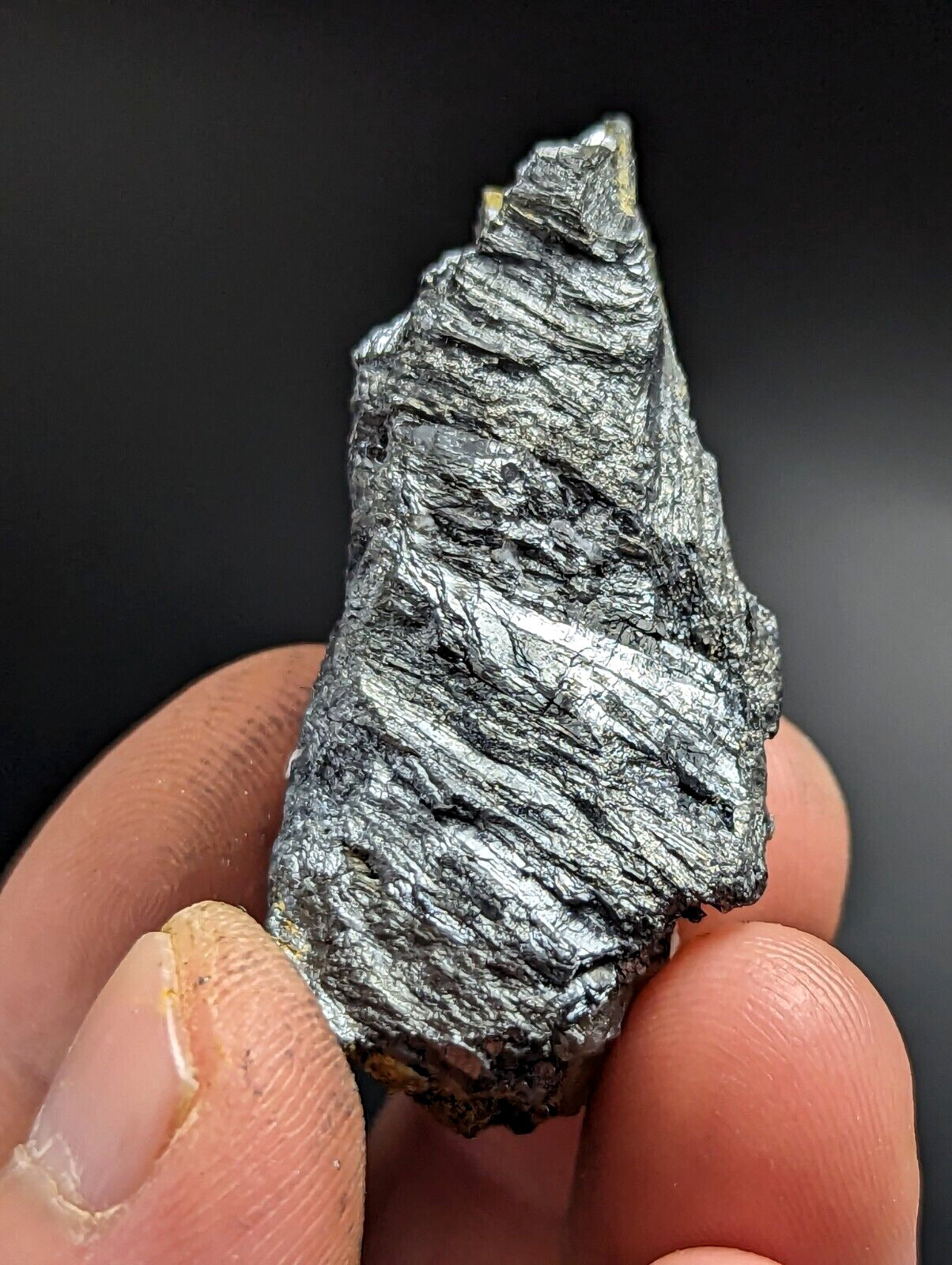 Stibnite Antimony Bluff Mine Sevier County Arkansas Very Rare and Unique - Collectibles:Rocks Fossils &