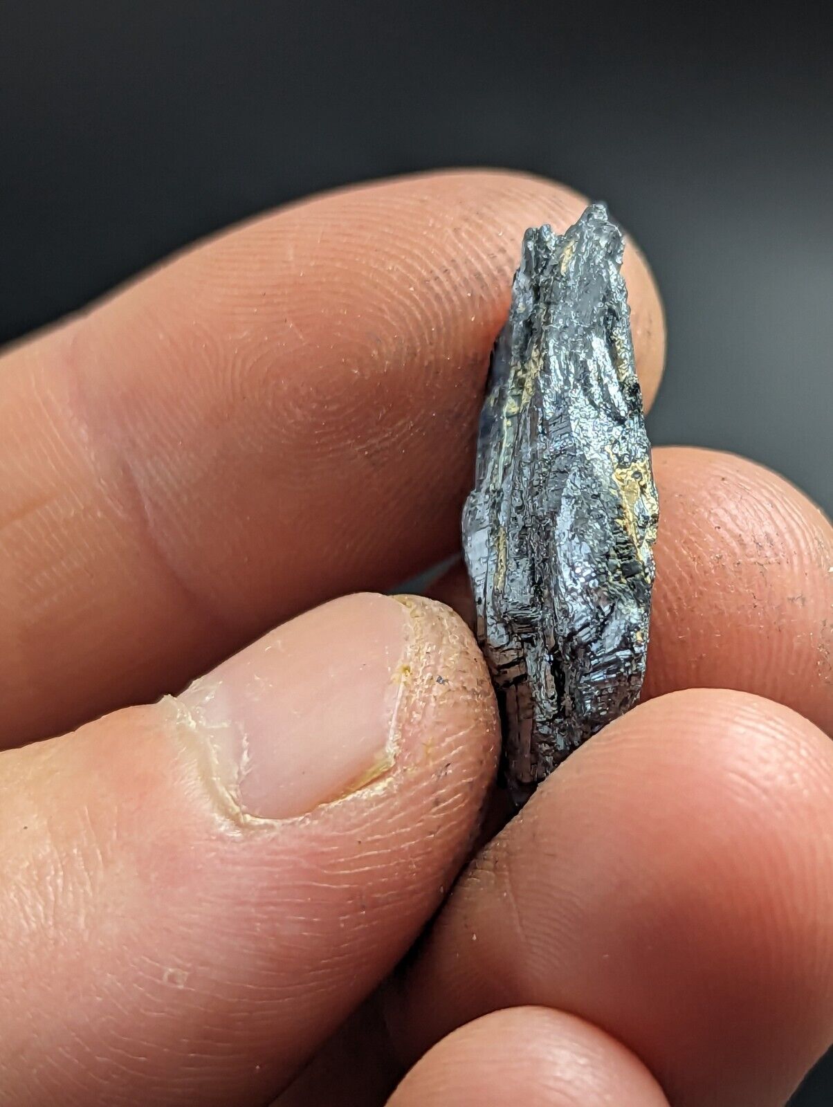 Stibnite Antimony Bluff Mine Sevier County Arkansas Very Rare and Unique - Collectibles:Rocks Fossils &