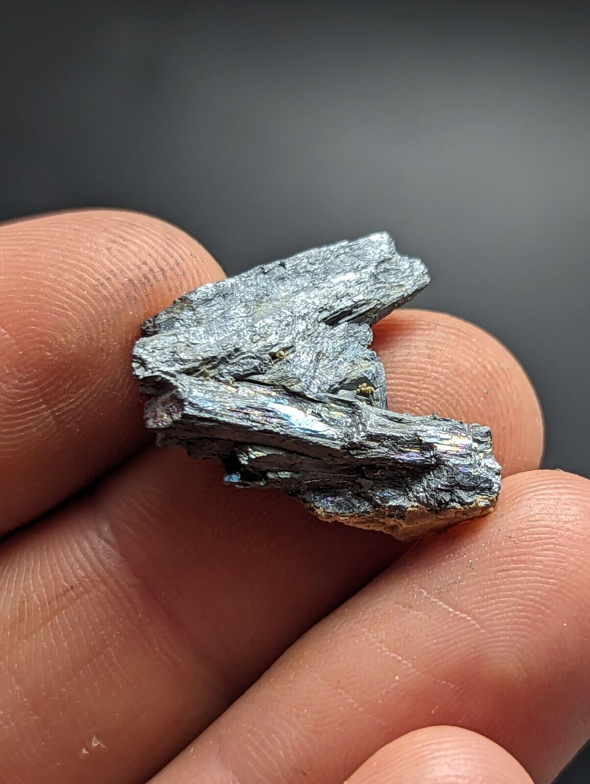 Stibnite Antimony Bluff Mine Sevier County Arkansas Very Rare and Unique - Collectibles:Rocks Fossils &