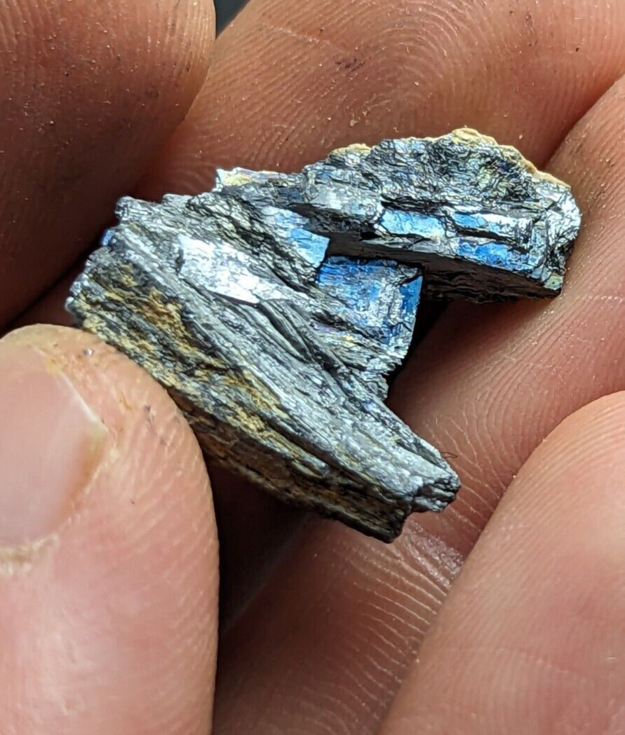 Stibnite Antimony Bluff Mine Sevier County Arkansas Very Rare and Unique - Collectibles:Rocks Fossils &