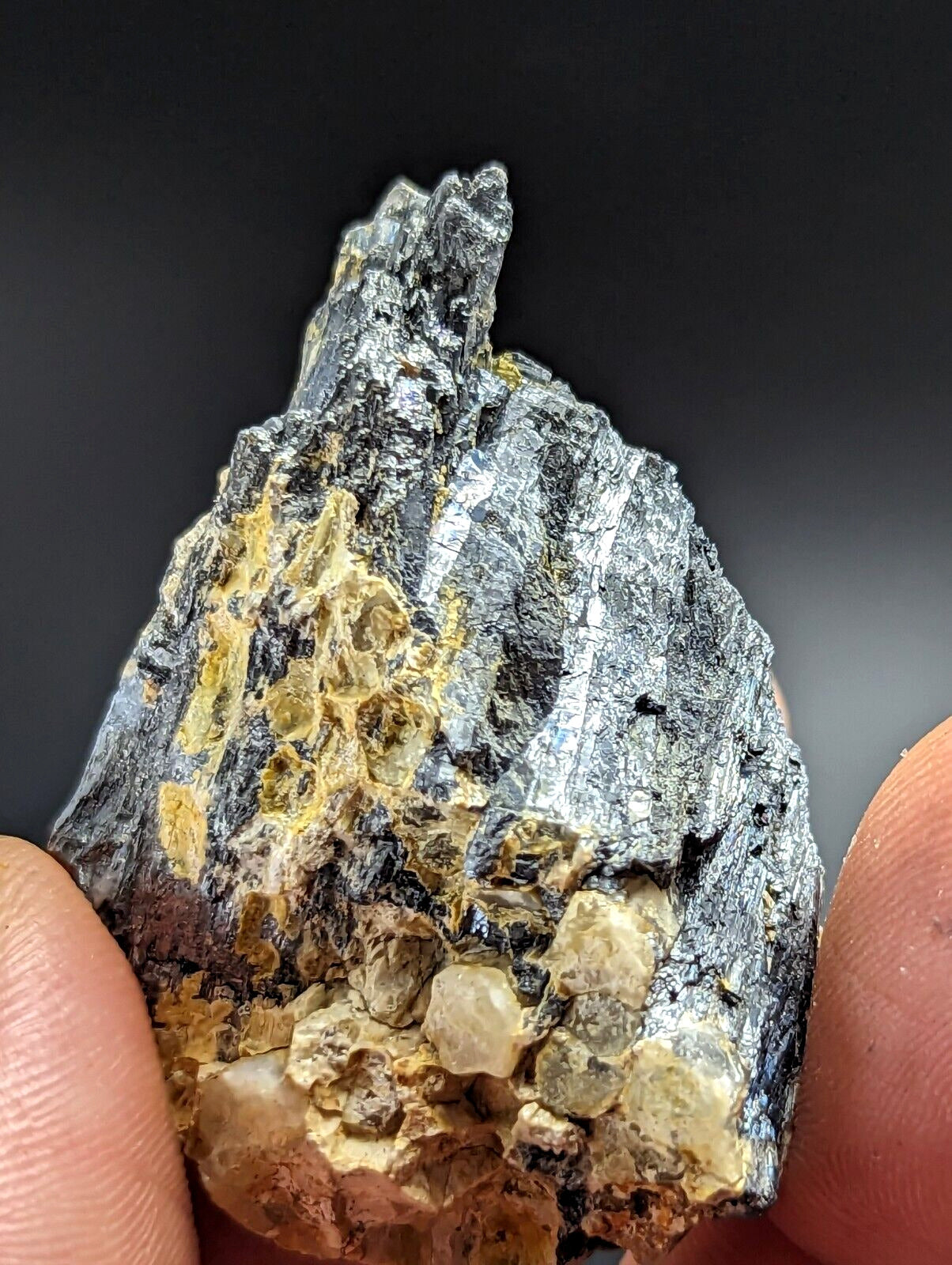 Stibnite Antimony Bluff Mine Sevier County Arkansas Very Rare and Unique - Collectibles:Rocks Fossils &