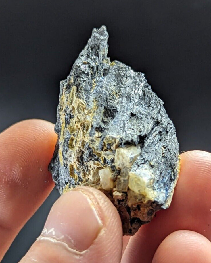 Stibnite Antimony Bluff Mine Sevier County Arkansas Very Rare and Unique - Collectibles:Rocks Fossils &
