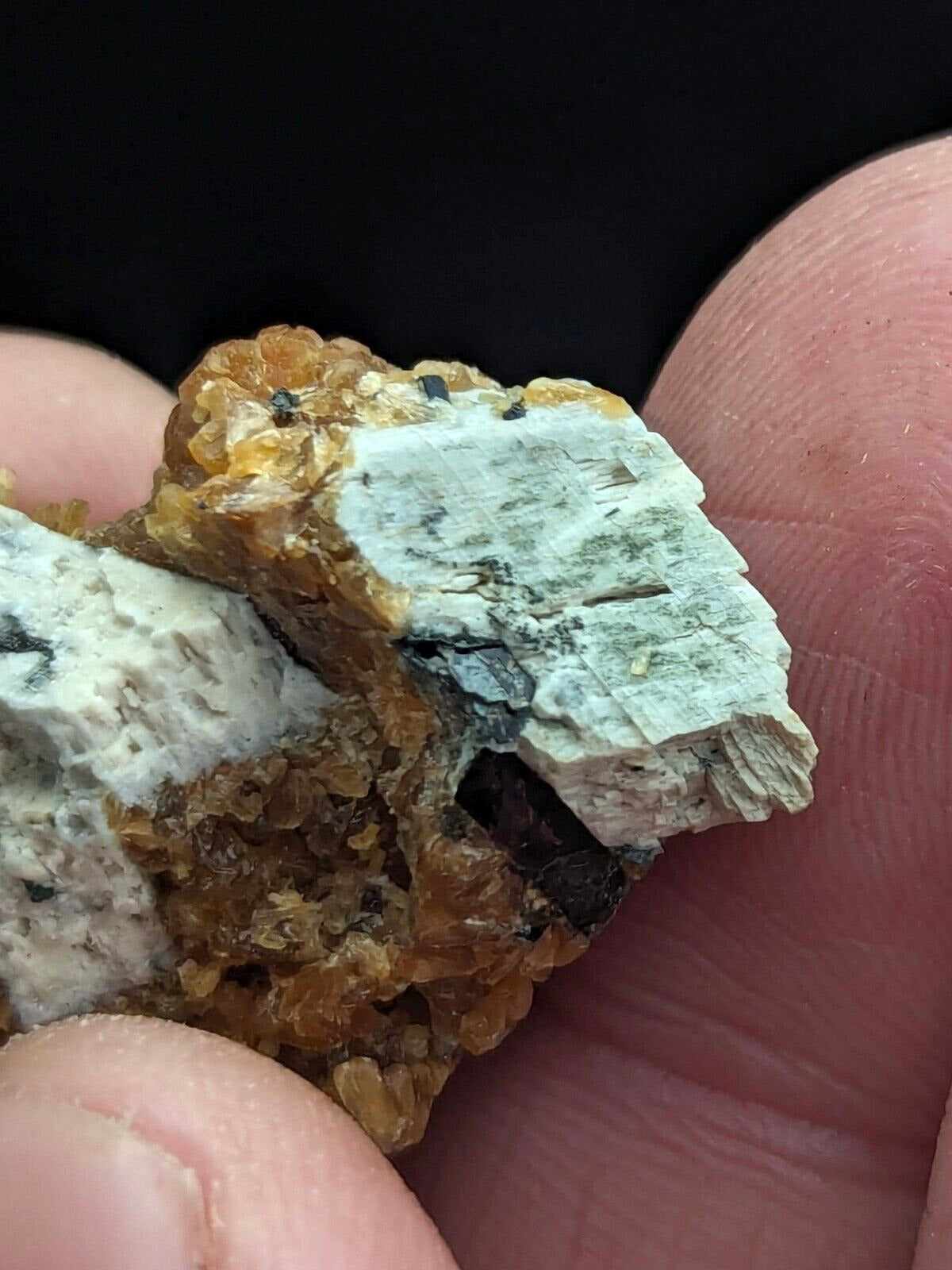 Stilbite Aegerine Albite- 3M Quarry Little Rock Arkansas RARE old stock - Collectibles:Rocks Fossils &
