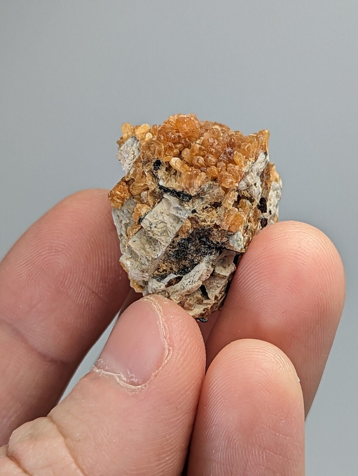Stilbite Albite Aegerine - 3M Quarry Little Rock Arkansas RARE old stock - Collectibles:Rocks Fossils &