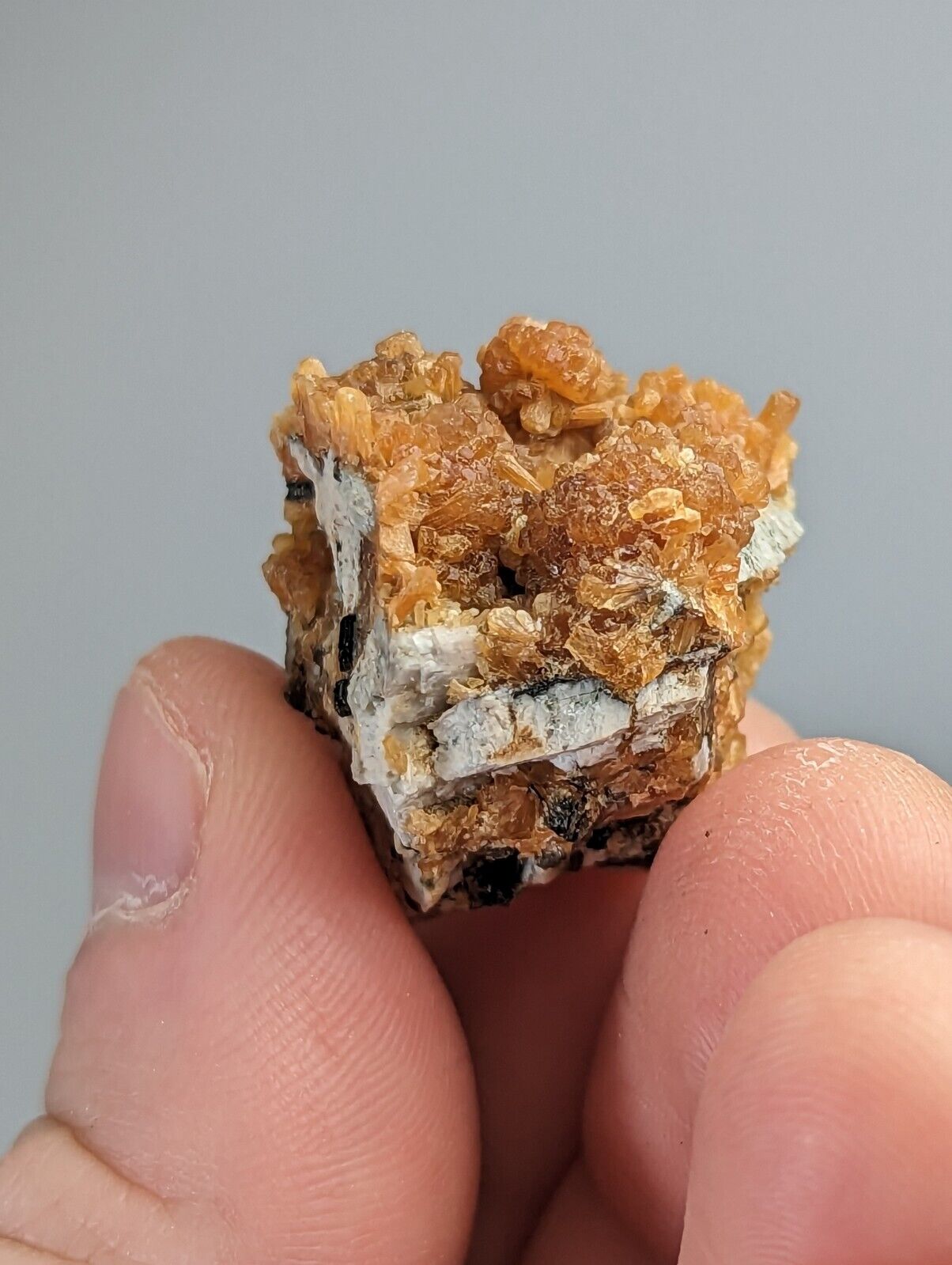 Stilbite Albite Aegerine - 3M Quarry Little Rock Arkansas RARE old stock - Collectibles:Rocks Fossils &