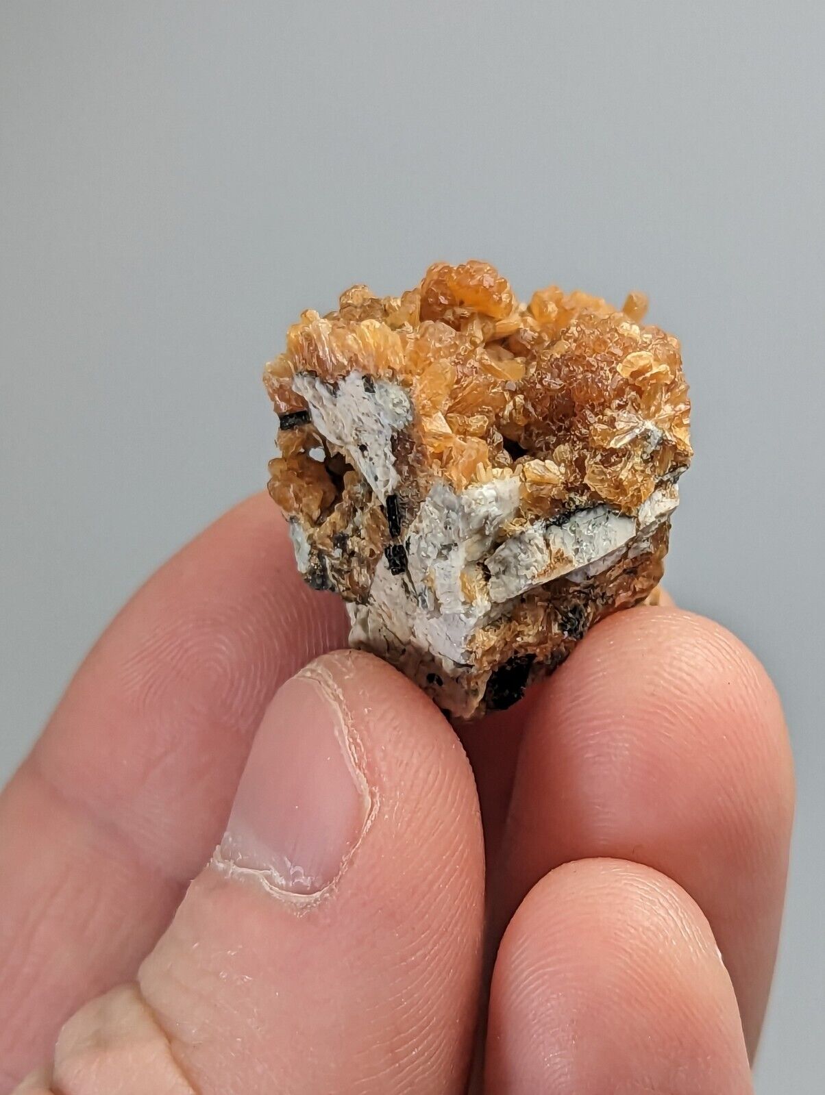 Stilbite Albite Aegerine - 3M Quarry Little Rock Arkansas RARE old stock - Collectibles:Rocks Fossils &