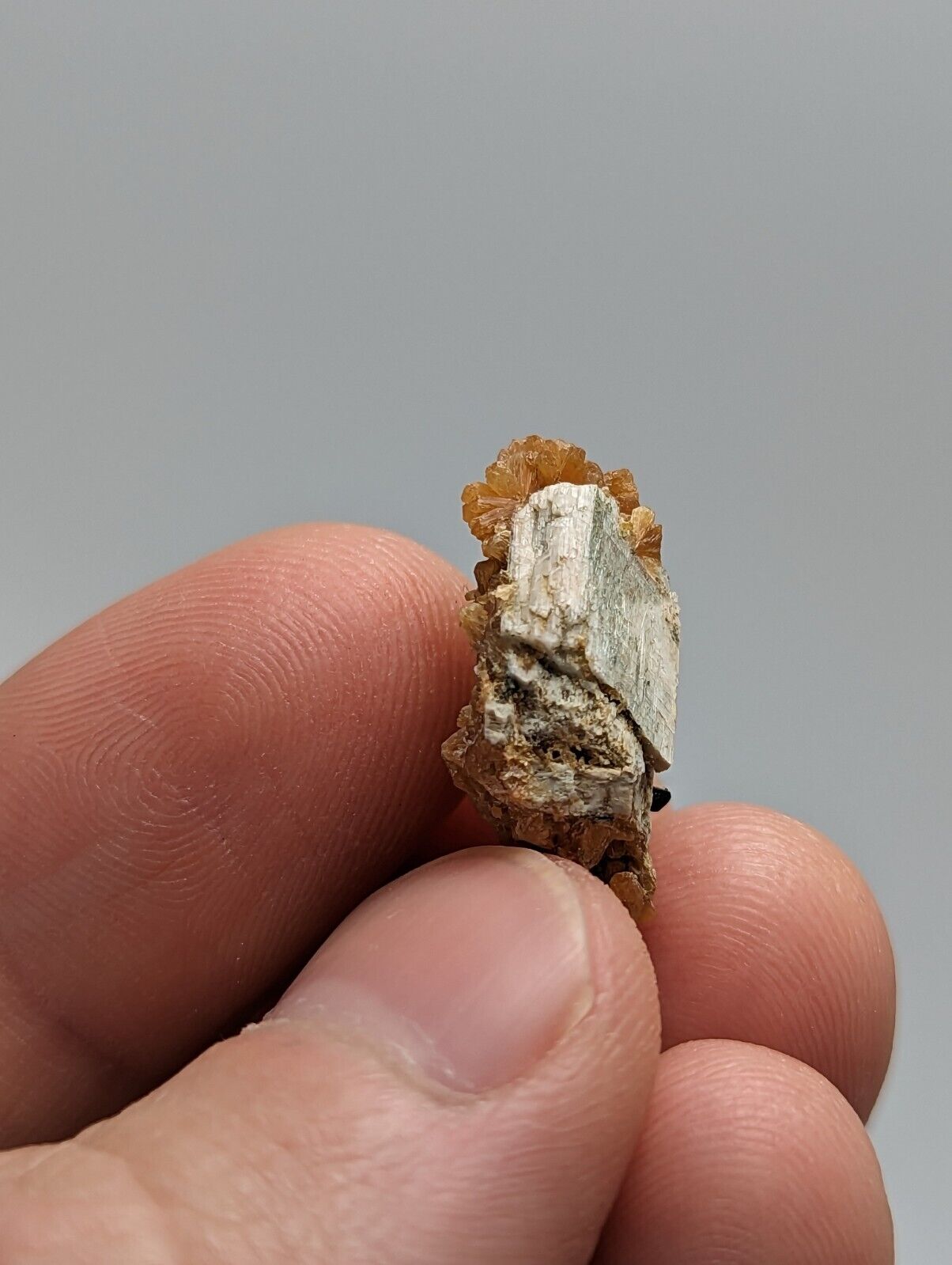Stilbite Albite Biotite - 3M Quarry Little Rock Akansas RARE old stock - Collectibles:Rocks Fossils & Minerals:Crystals