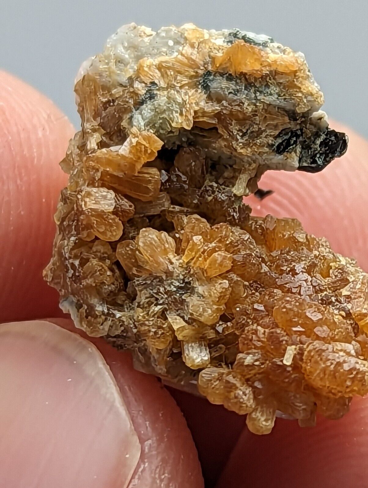 Stilbite Albite Biotite - 3M Quarry Little Rock Akansas RARE old stock - Collectibles:Rocks Fossils & Minerals:Crystals