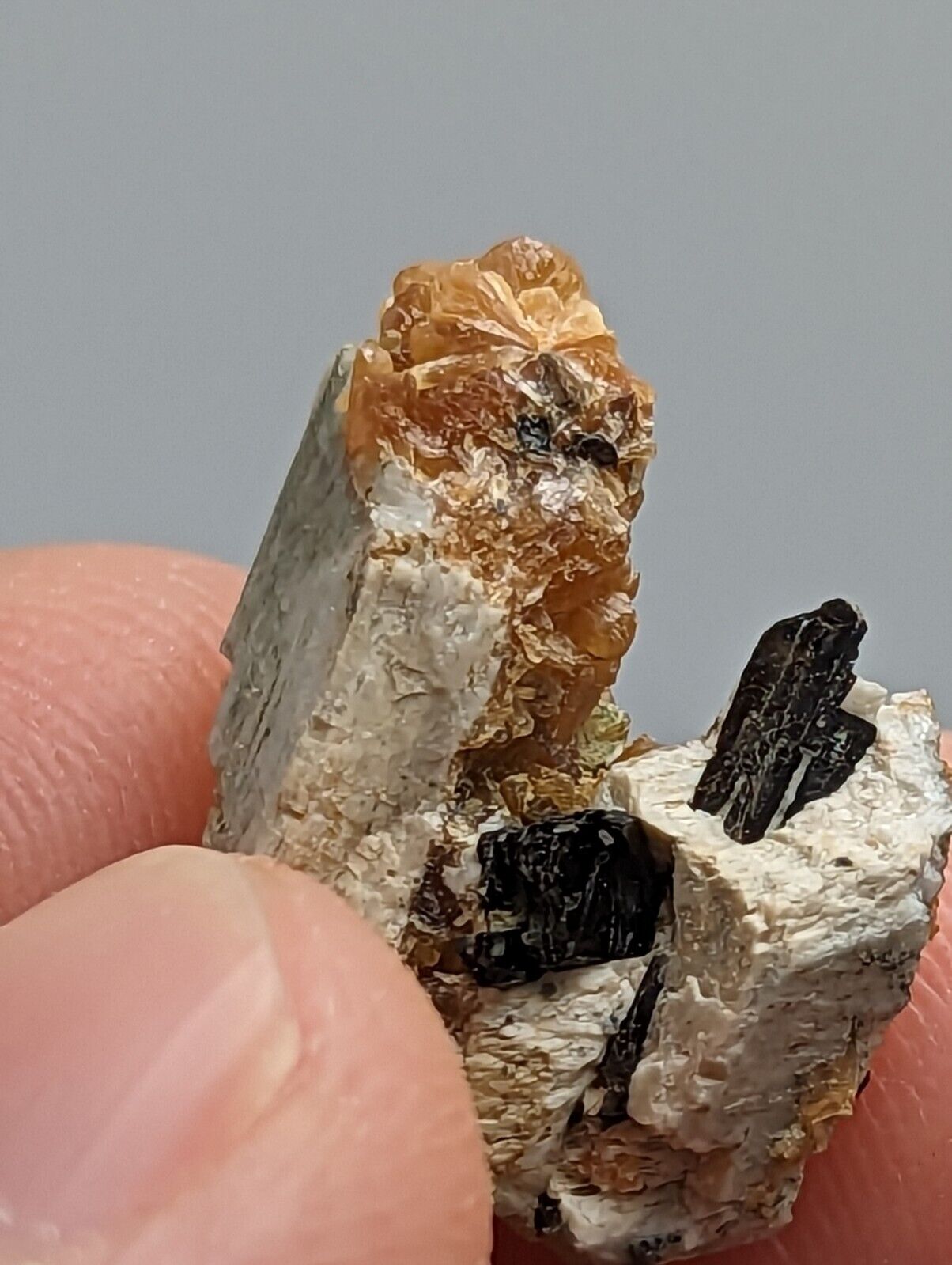 Stilbite Albite Biotite - 3M Quarry Little Rock Akansas RARE old stock - Collectibles:Rocks Fossils & Minerals:Crystals