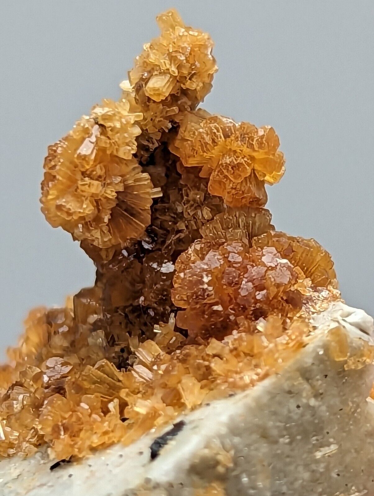 Stilbite Albite Biotite - 3M Quarry Little Rock Arkansas RARE old stock - Collectibles:Rocks Fossils &
