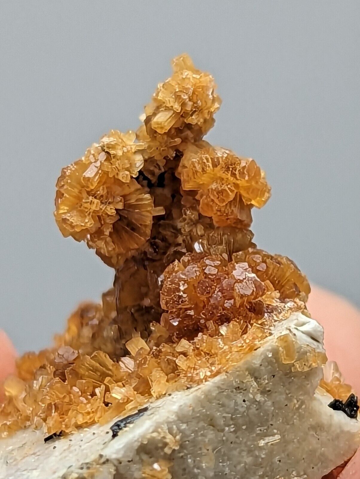Stilbite Albite Biotite - 3M Quarry Little Rock Arkansas RARE old stock - Collectibles:Rocks Fossils &